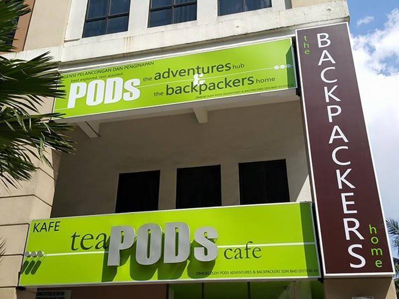 Pods The Backpackers Home & Cafe, Kuala Lumpur Exterior photo